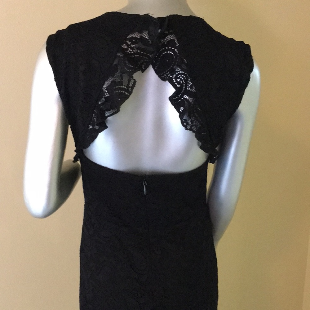 Bebe Lace & Ruffles Hi-low Dress - Picture 10 of 16
